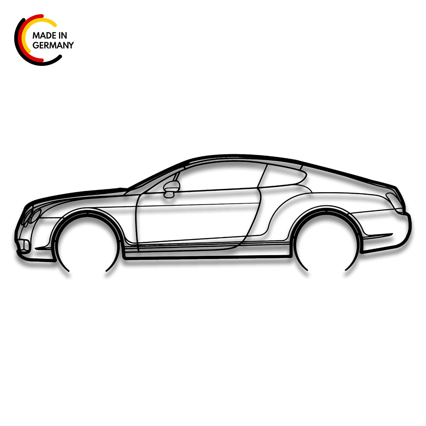 Bentley Continental GT - Car Silhouette