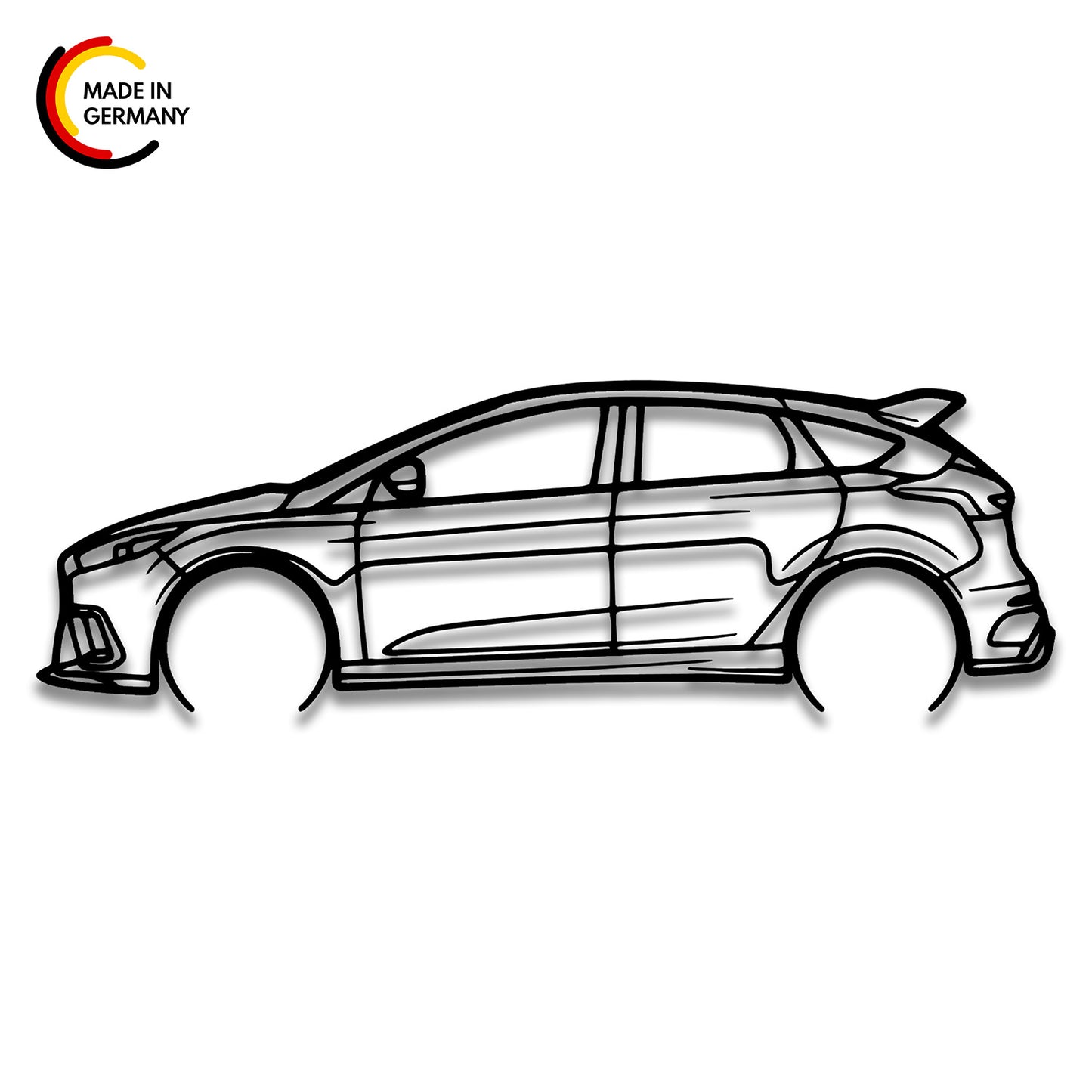 Ford Focus RS - Car Silhouette