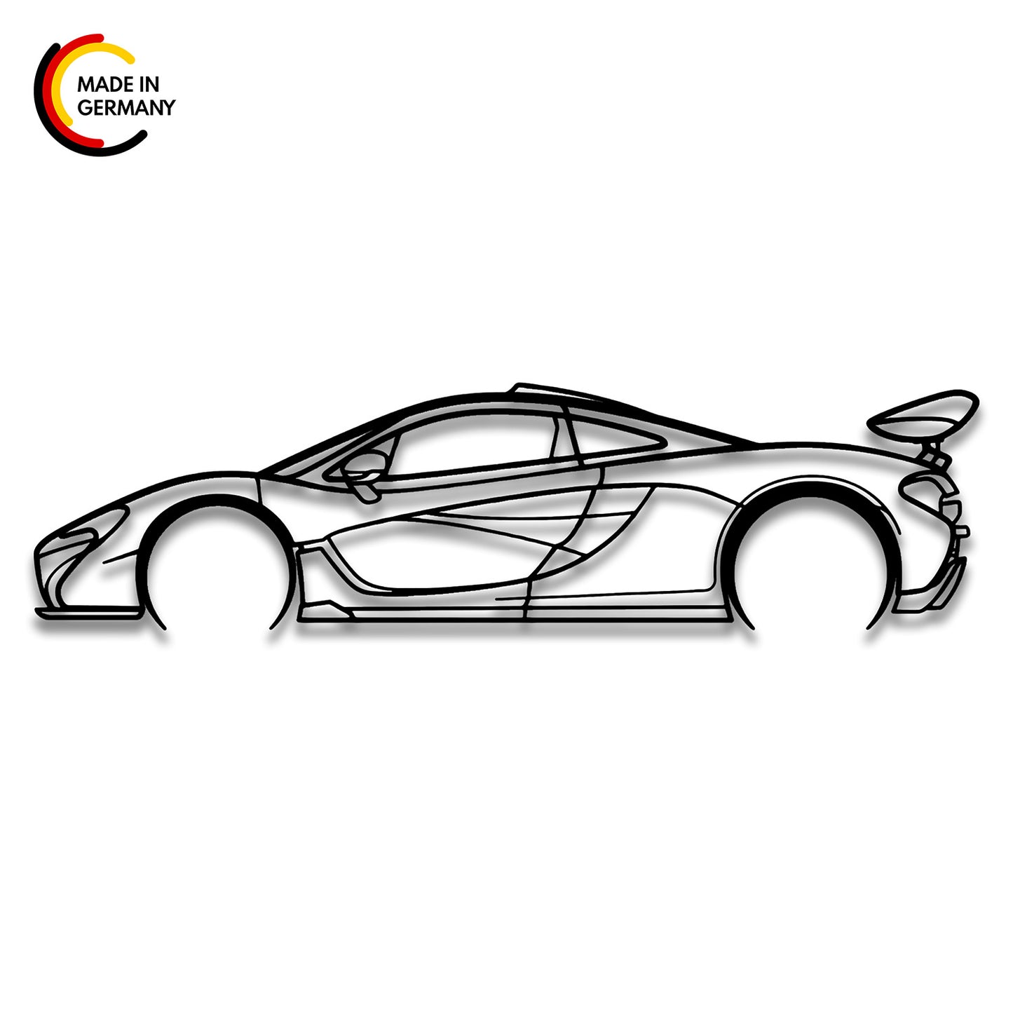 McLaren P1 - Car Silhouette