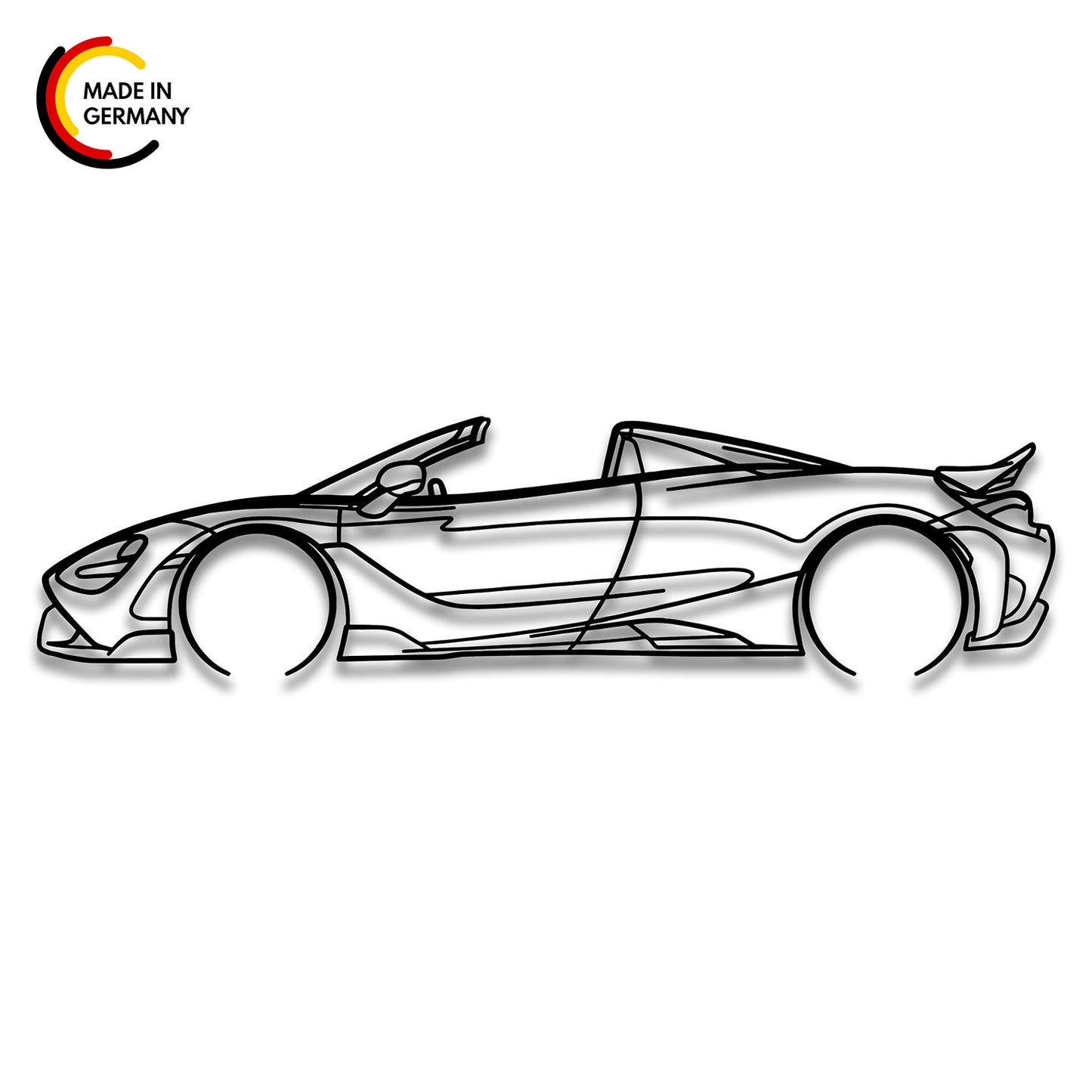 McLaren 765 LT - Car Silhouette