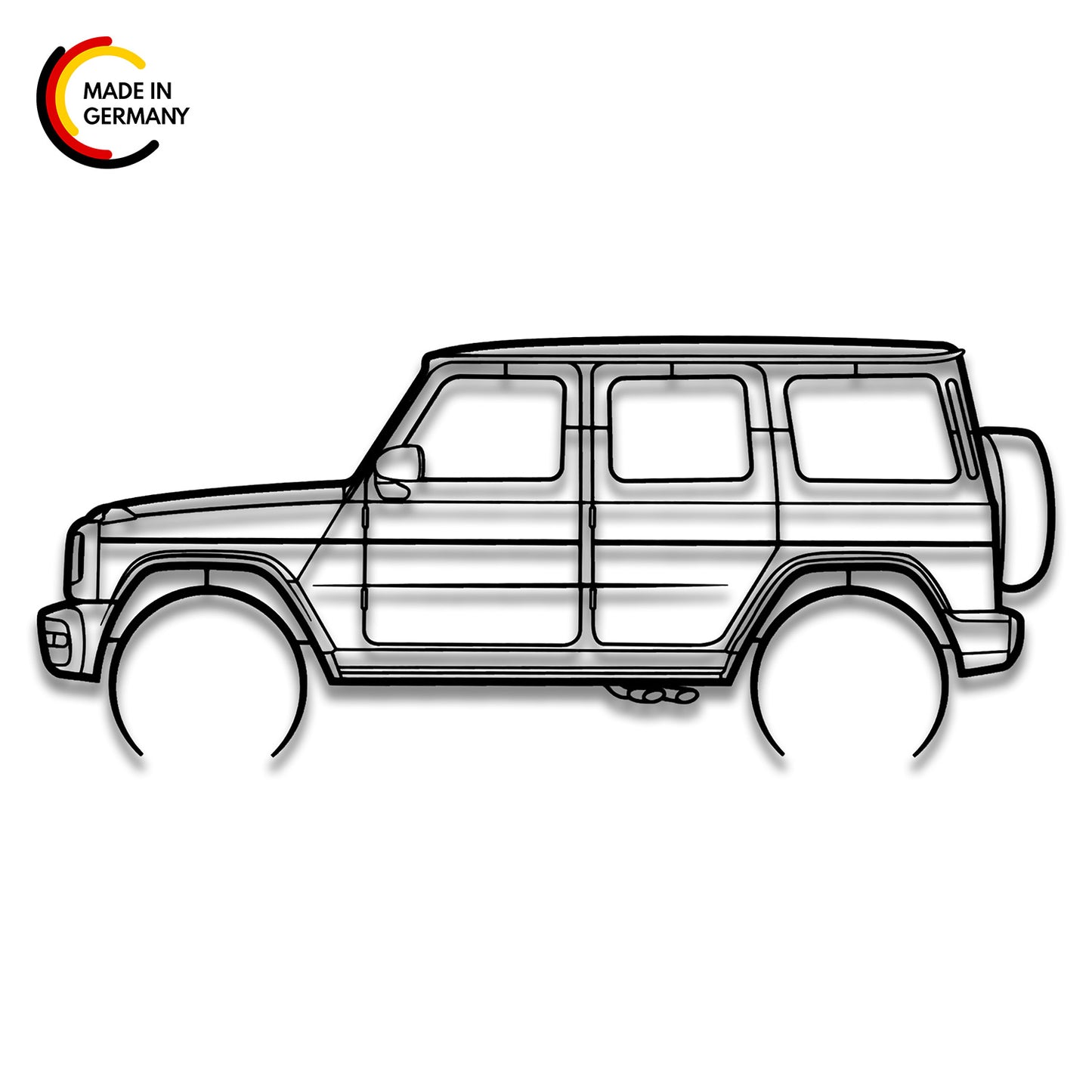 Mercedes G63 AMG - Car Silhouette