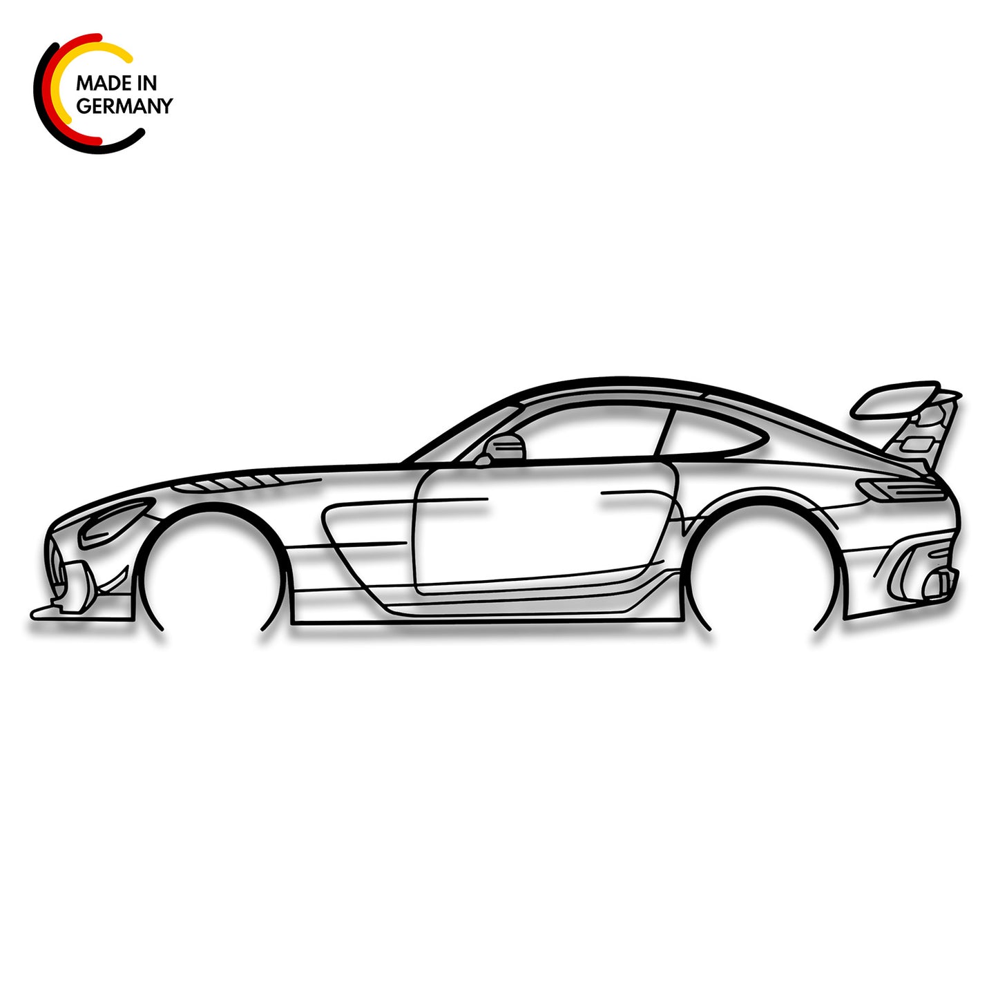 Mercedes AMG GT Black Series - Car Silhouette