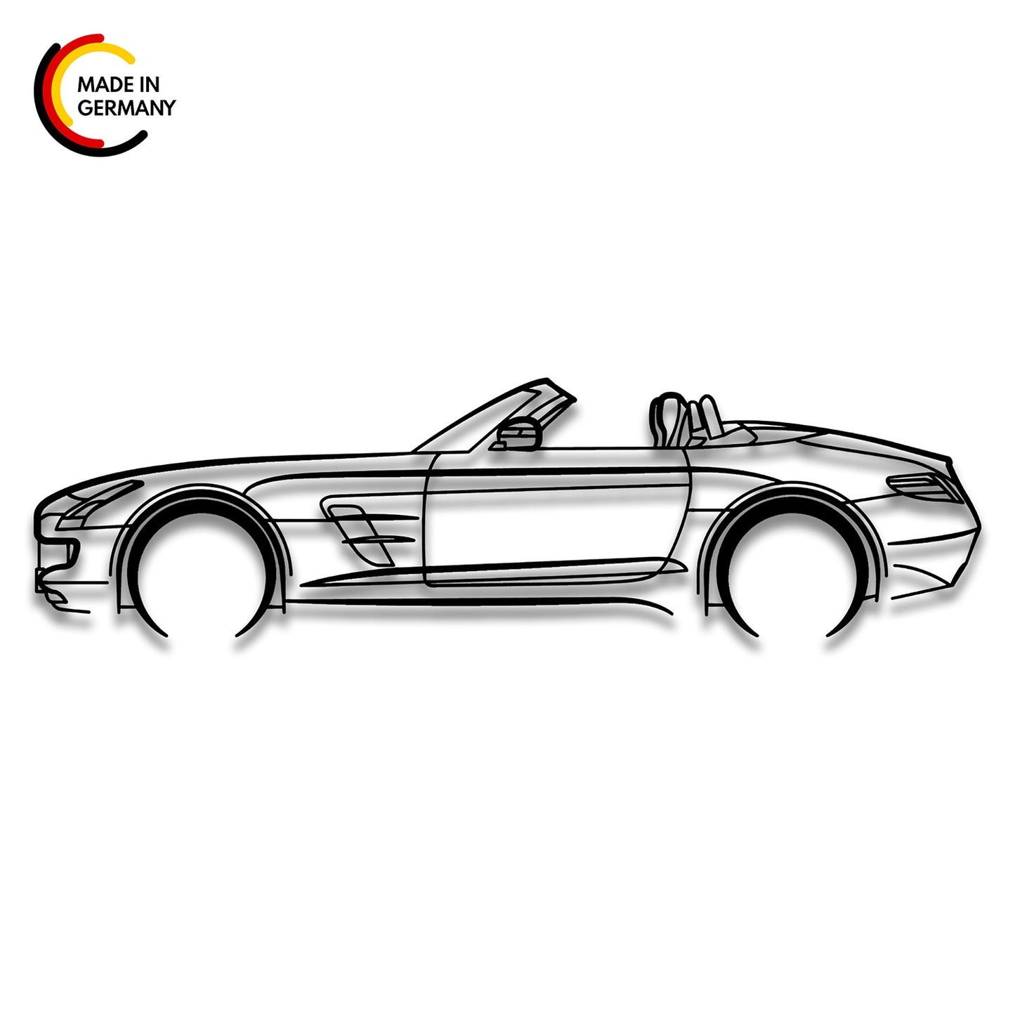 Mercedes SLS AMG - Car Silhouette