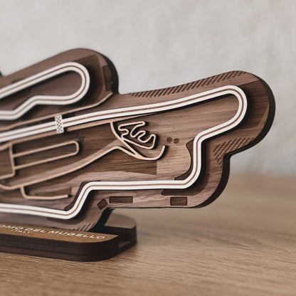 Mugello Wooden Racetrack Close Up 2