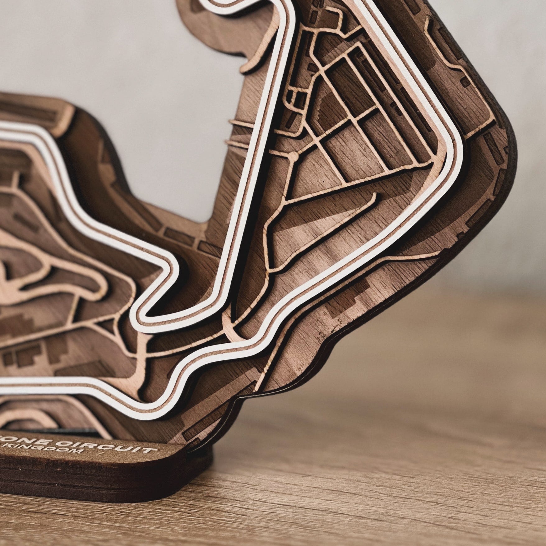 Silverstone Wooden Racetrack Close Up 2