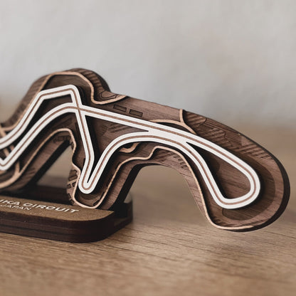 Suzuka Wooden Racetrack Close Up 2